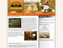 Tablet Screenshot of lonestarpines.com